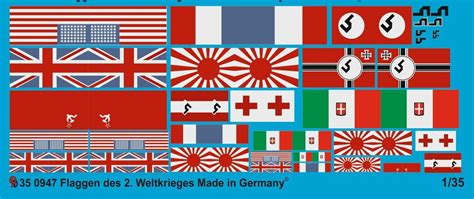 flags   world war ii peddinghaus decals