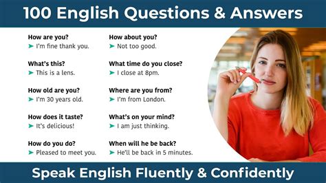 english questions  answers  speaking english fluently