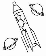 Coloring Rockets Popular Rocket sketch template
