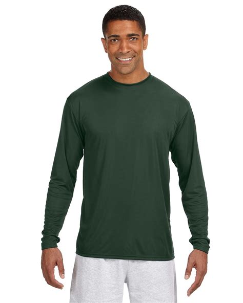 mens cooling performance long sleeve  shirt