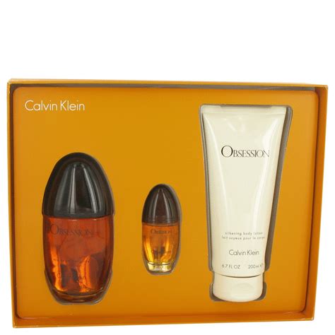 Obsession Perfume By Calvin Klein T Set 3 4 Oz