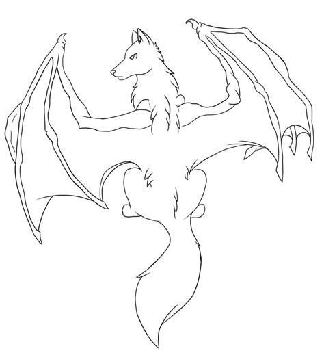 wolves  wings coloring pages   wolves  wings