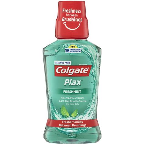 colgate plax alcohol  mouthwash freshmint