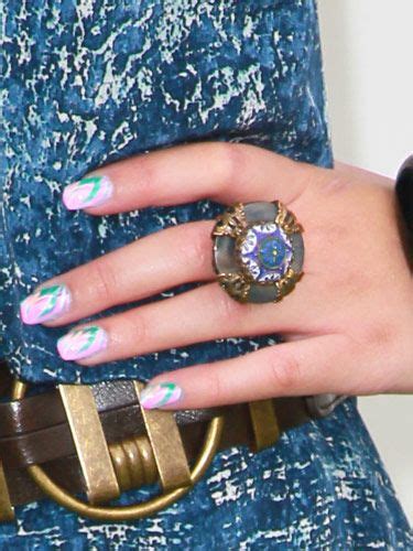 celebrity nails pictures celebrity nail polish design  trends