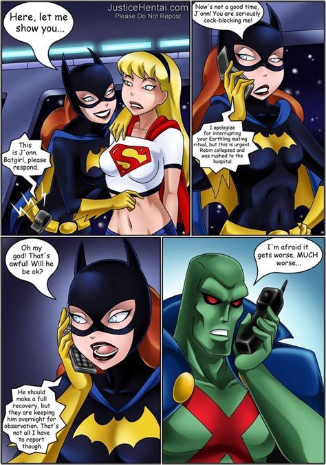 justice hentai 4 sex adventures of batgirl and supergirl