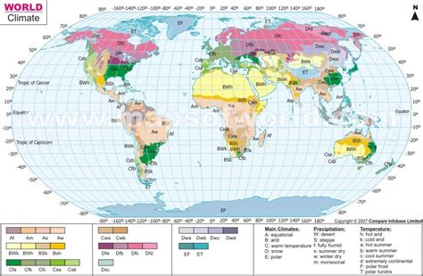 map   week map   week world climate zones