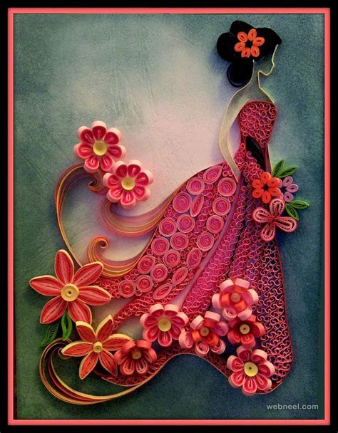 image result  paper quilling design templates quilling flower