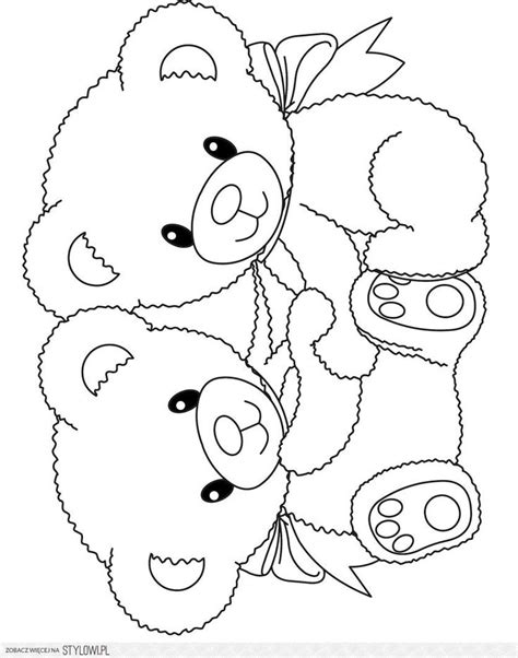 pin  peta fiserova  pin  sort  teddy bear coloring pages