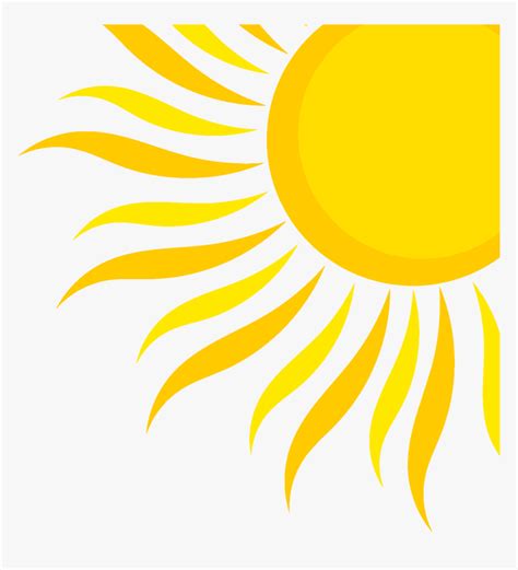summer sun clipart transparent factdrawfox