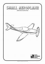 Coloring Pages Airlines American Aeroplane Small Aeroplanes Cool Template sketch template