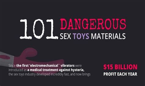 101 Dangerous Sex Toys Materials Infographic Laptrinhx