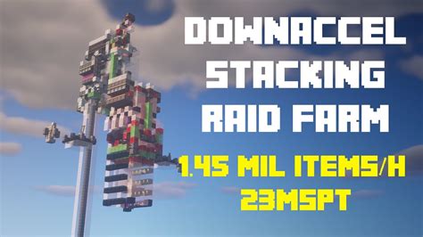 downaccel stacking raid farm minecraft java    fix  description youtube
