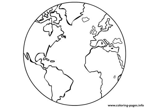 earth planet coloring pages printable