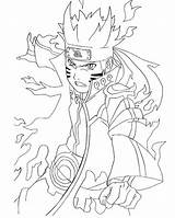 Coloring Nine Pages Tails Naruto Fox Tailed Color Getcolorings Print Unusual sketch template