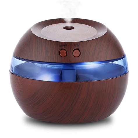 usb humidifier air ultrasonic mist maker air humidifier wood home essential oil aromatherapy