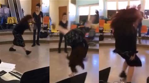 Teacher Exposed Herself To Pupils By Doing Cartwheel In Skirt While Not