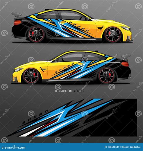 car graphic vector abstract lines  gray background design