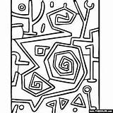 Klee Heroic Athens Painting Picasso Hundertwasser sketch template