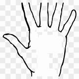 Handprint sketch template