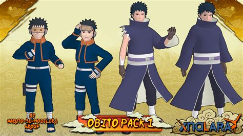Naruto Obito Uchiha Pack 1 For Xps By Asideofchidori On