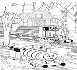 Lumber Coloring Designlooter Thomas Friends sketch template