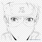 Kakashi Naruto Hatake Pngfind Uzumaki sketch template