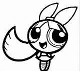 Coloring Pages Ppg Powerpuff Girls Blossom Popular sketch template