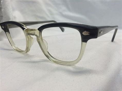 True Vintage Old Man Eyeglasses Usa Gray By