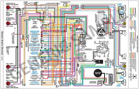 wiring diagram  chevelleel camino  color wo gauges  opgicom