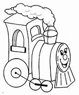 Coloring Train Toy Pages Kids Clipart Outline Cartoon Cliparts Clip Printable Engineer Tractor Colouring Color Polar Express Deere John Library sketch template