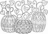 Colorare Autunnali Autunno Thesprucecrafts Zucche Pumpkins Antistress Nostrofiglio Mandala5 sketch template