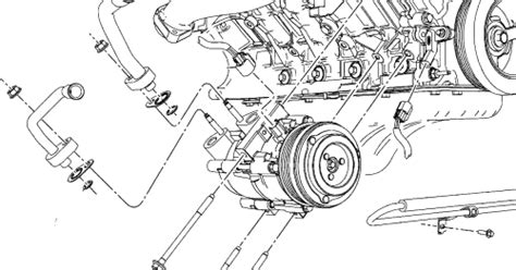 car parts diagrams ac compressor assembly diagram