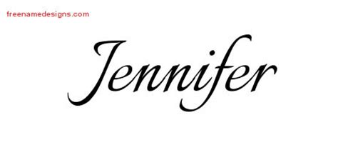calligraphic  tattoo designs jennifer     designs