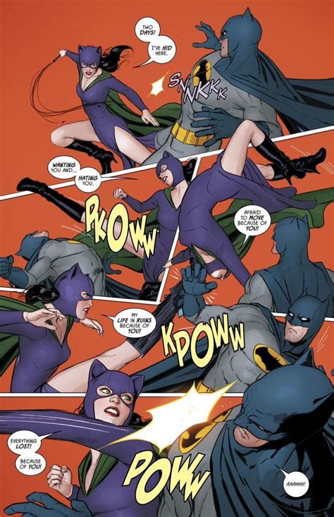 see batman and catwoman s romantic history through sexy new perspective