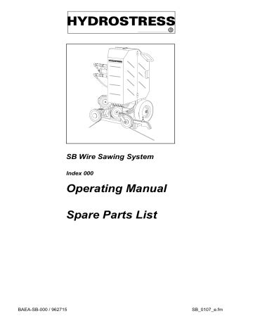 operating manual spare parts list manualzz