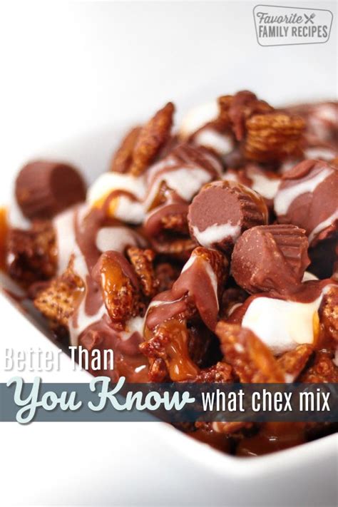 better than you know what chex mix is sinfully delicious
