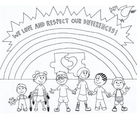 diversity coloring page   coloring pages  coloring pages
