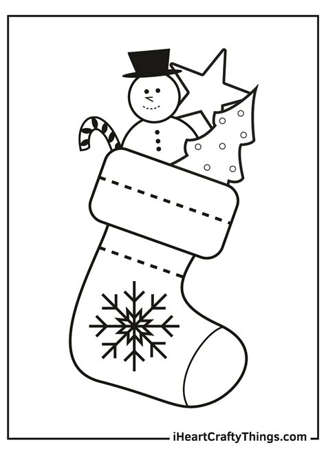 christmas stocking coloring pages atlantaderry