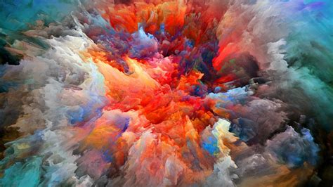 explosion  colors hd wallpaper wallpaper