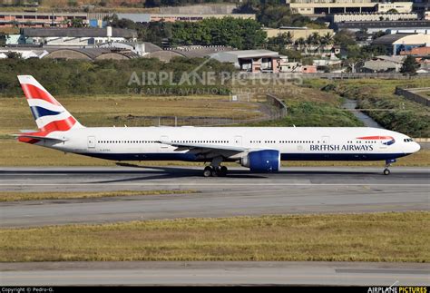 G Stbg British Airways Boeing 777 300er At São Paulo