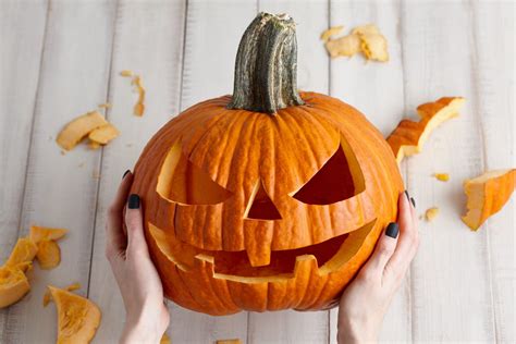 carve  pumpkin steps  visual guide real simple