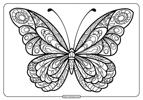 printable butterfly mandala  coloring pages  butterfly coloring