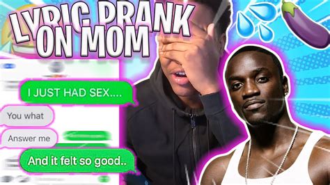I Just Had Sex Lyric Prank On Mom Gone Wrong Youtube