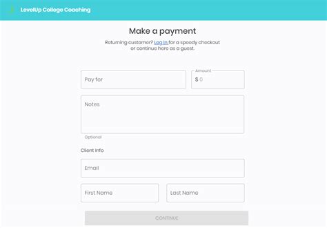 payment forms payment experience product education center