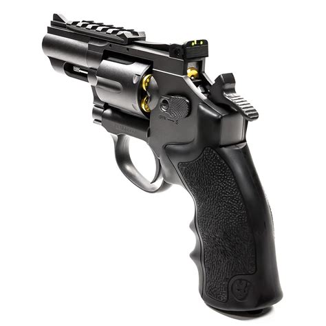 Black Ops Usa Exterminator 2 5 Revolver Gunmetal Co2 Bb Gun 177