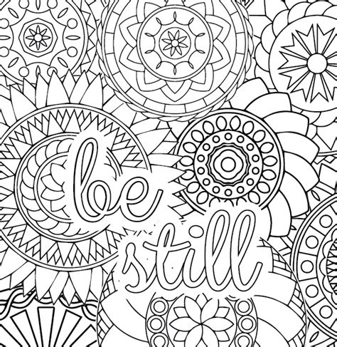 stress relief coloring pages    find  zen  coloring