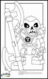 Ninjago Lego Pages Coloring Colouring Printable sketch template