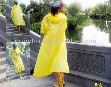 Pvc Raincoat Industrial Rainwear Printed Raincoats For Adult Buy