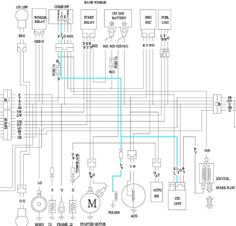 chinese atv wiring diagram model schematic  wiring diagram  xxx hot girl