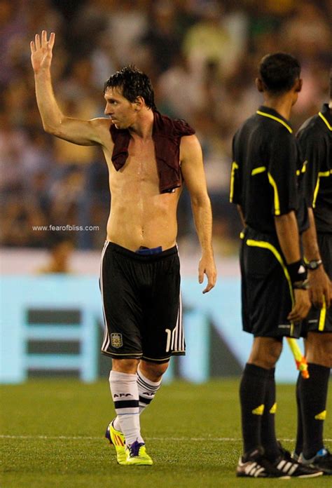 Lionel Messi Shirtless Fear Of Bliss
